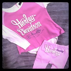 Two Piece Harley Baby Outfit